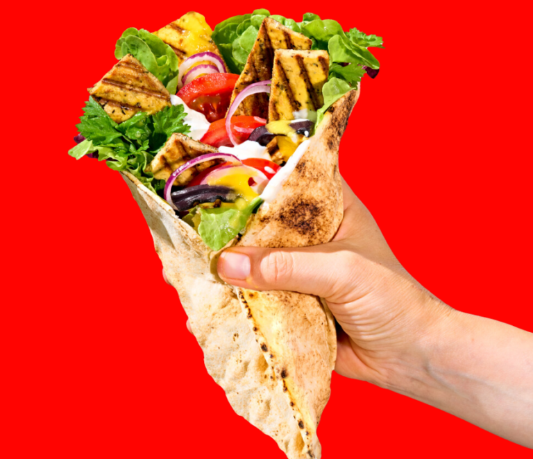 Rezept für Fruchtig knackiger Greek Salsa Wrap